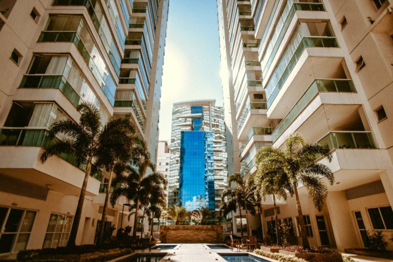 photo of high rise buildings